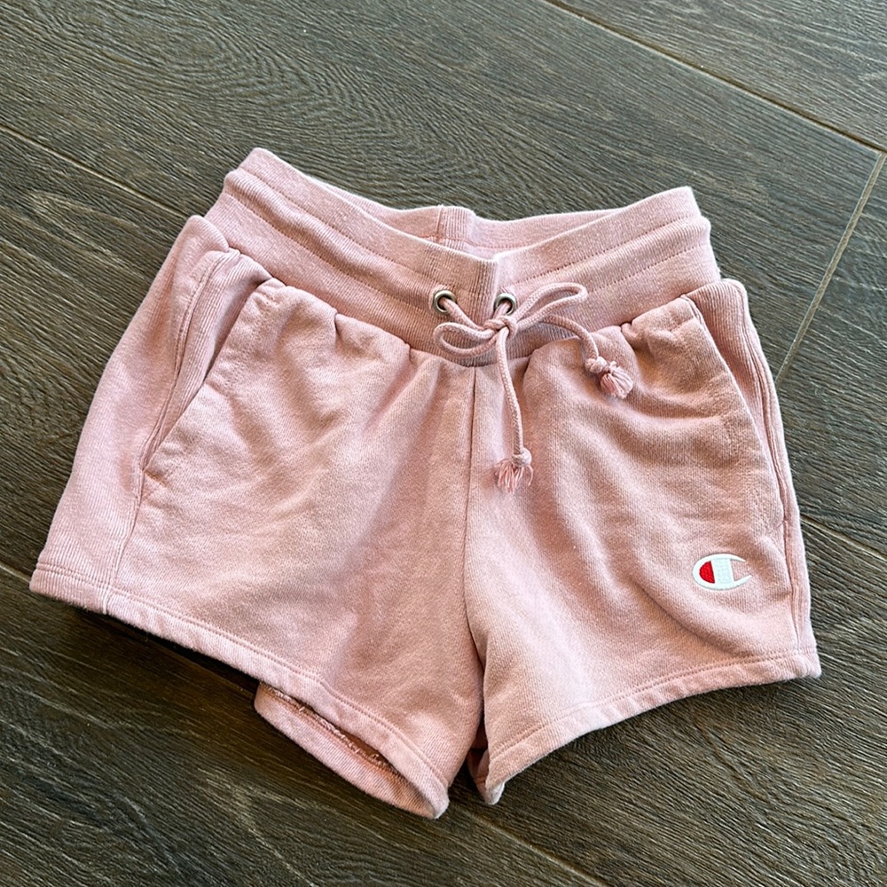 Champion Reverse Weave Pink Shorts